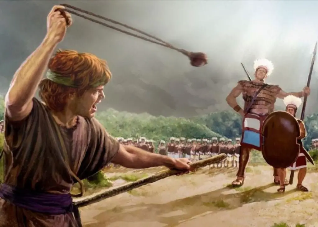 David y Goliat en la Biblia